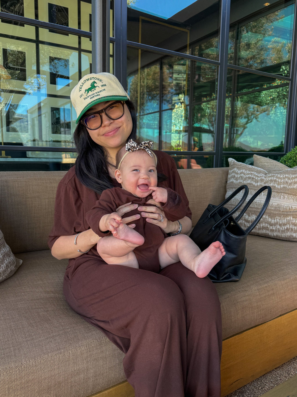 Bamboo Baby Romper — Mommy and Me Matching Set