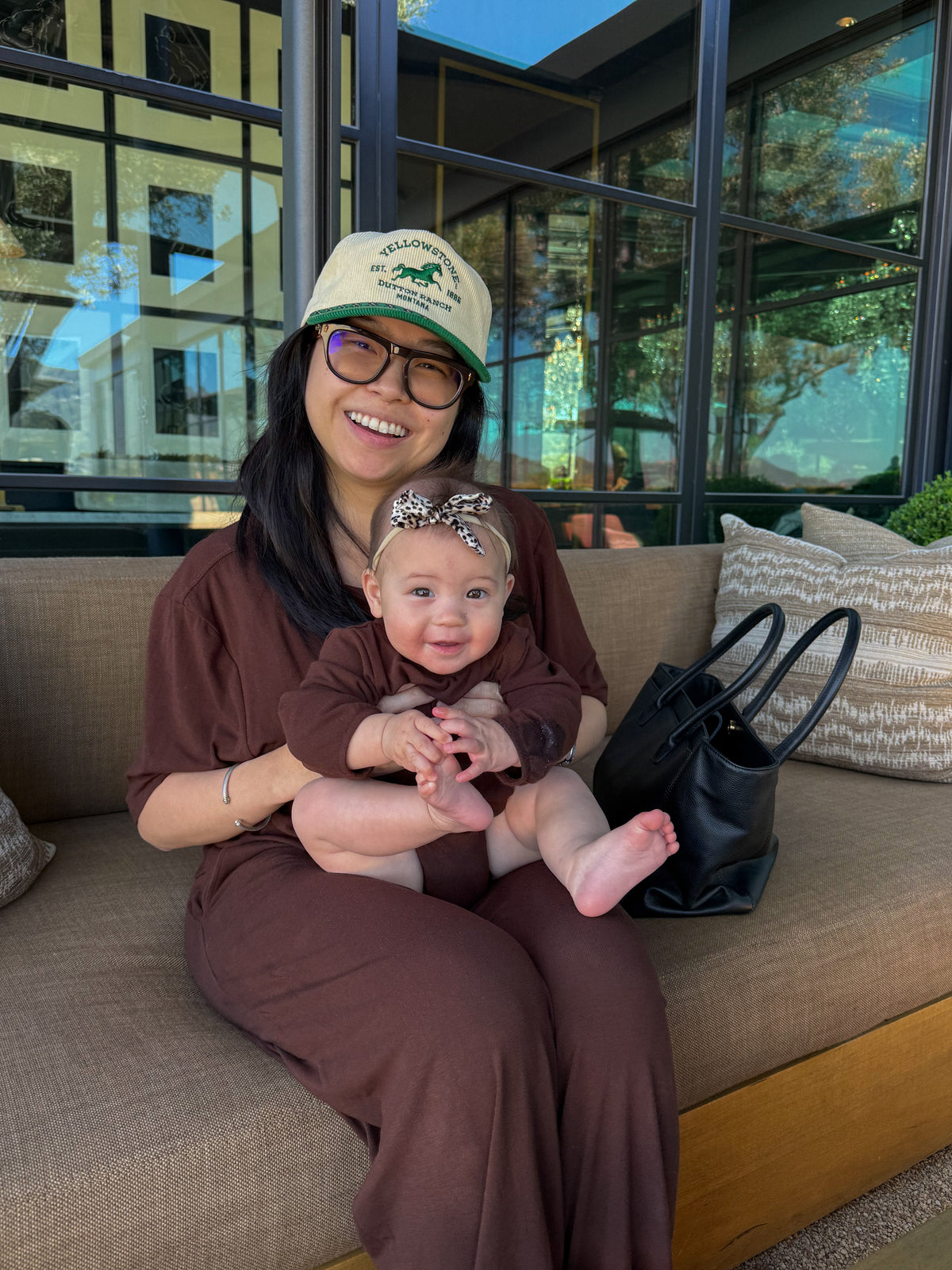 Bamboo Baby Romper — Mommy and Me Matching Set