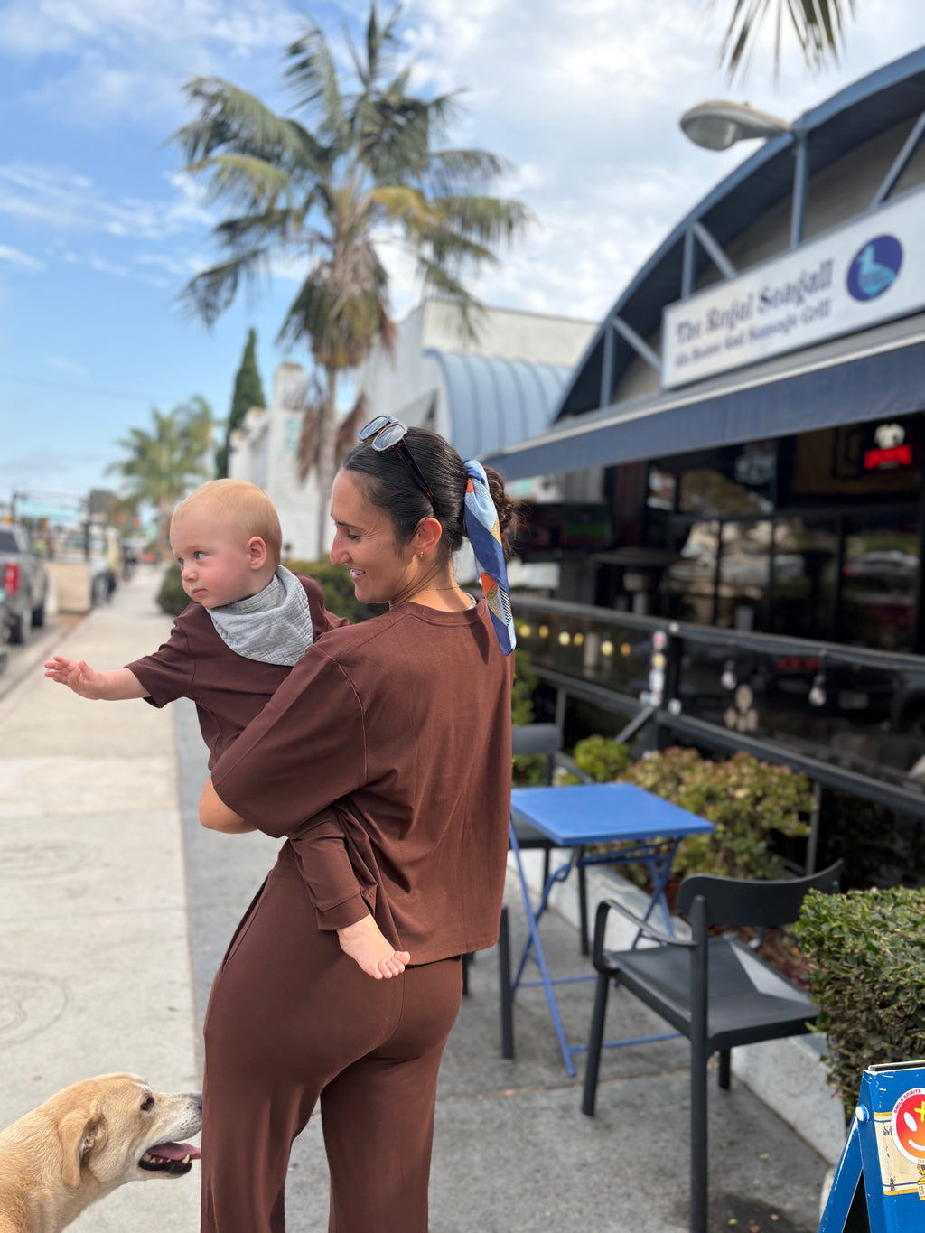 Bamboo Baby Romper — Mommy and Me Matching Set